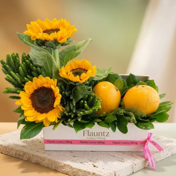 Sunflower & Mango's in Box