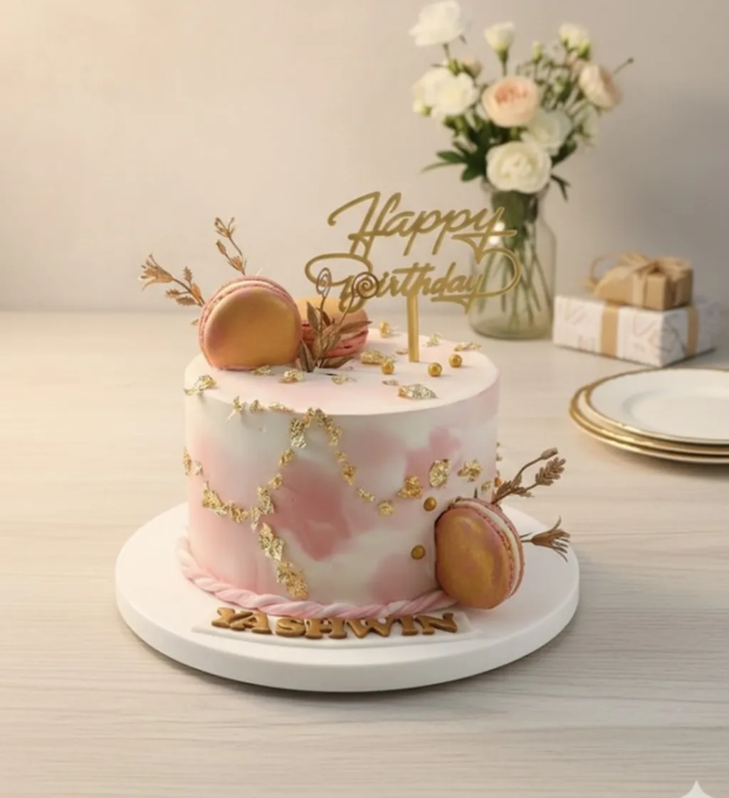 FLG108 Designer Butterscoth Cake - Image 1