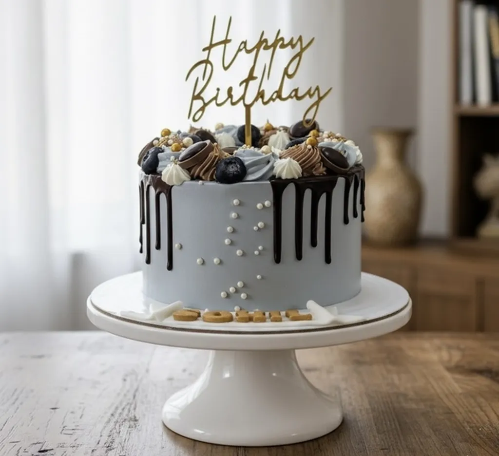 FLG114 Chocolate Designer Cake - Image 1