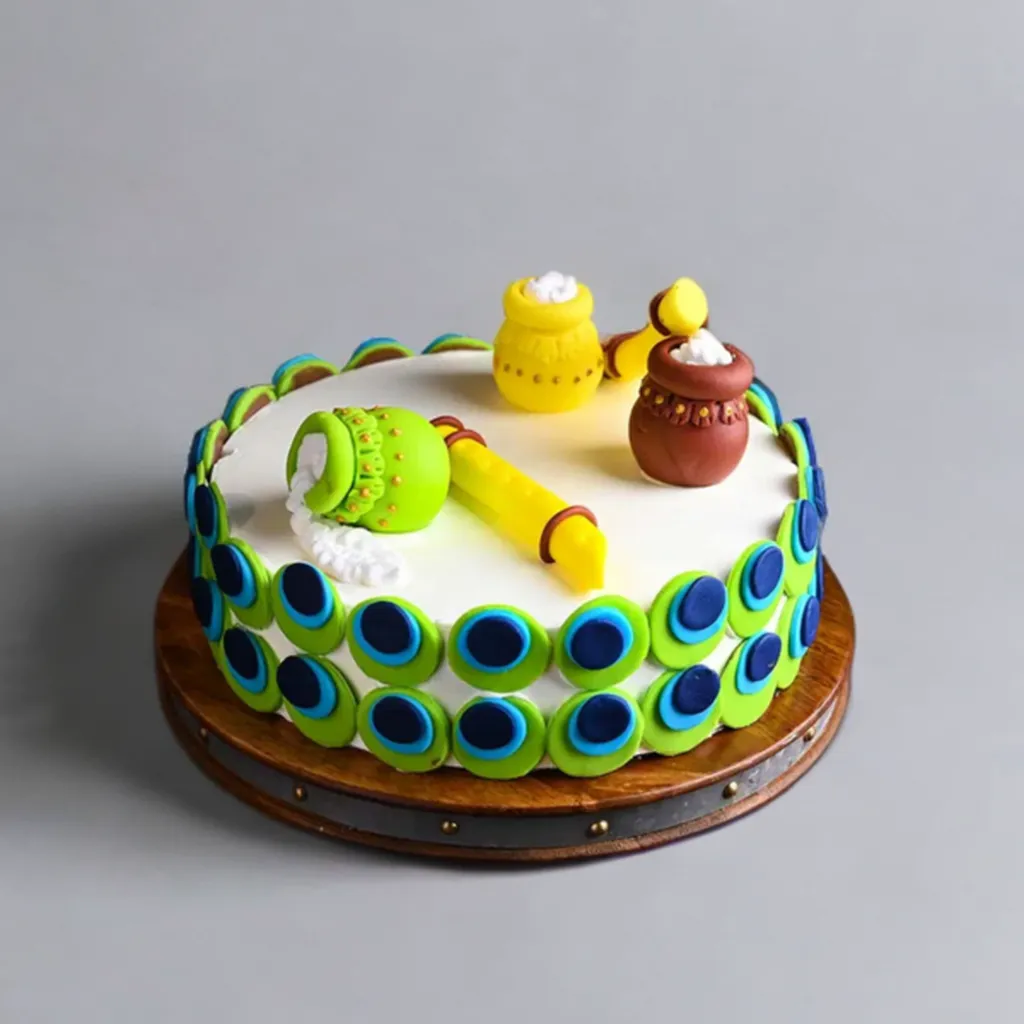 FLG118 Janmasthami cake - Image 1