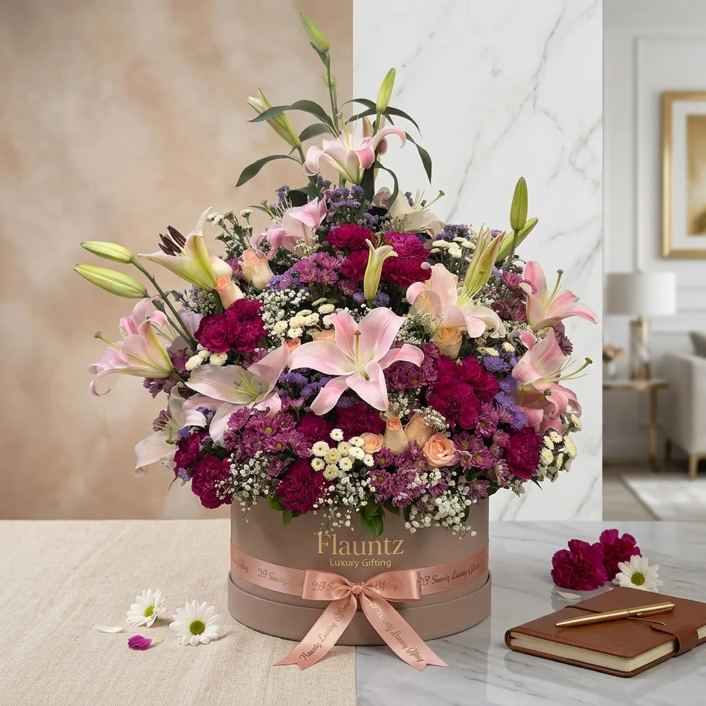 FLG22 Exotic Mix Flower in Box - Image 1