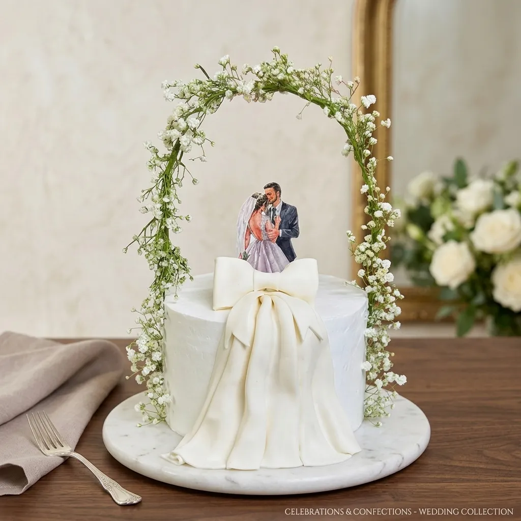 FLG232 Bride Theme Cake - Image 1