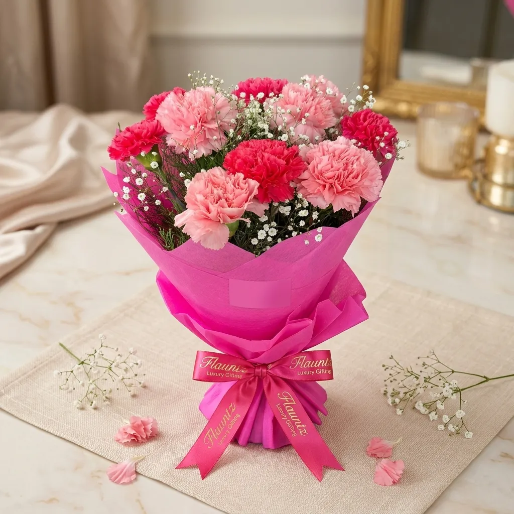 FLG24 Mix Carnation Bunch - Image 1