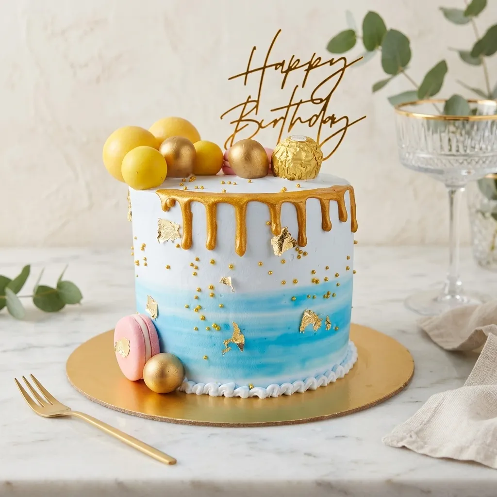 FLG245 Butterscoth Designer Cake - Image 1