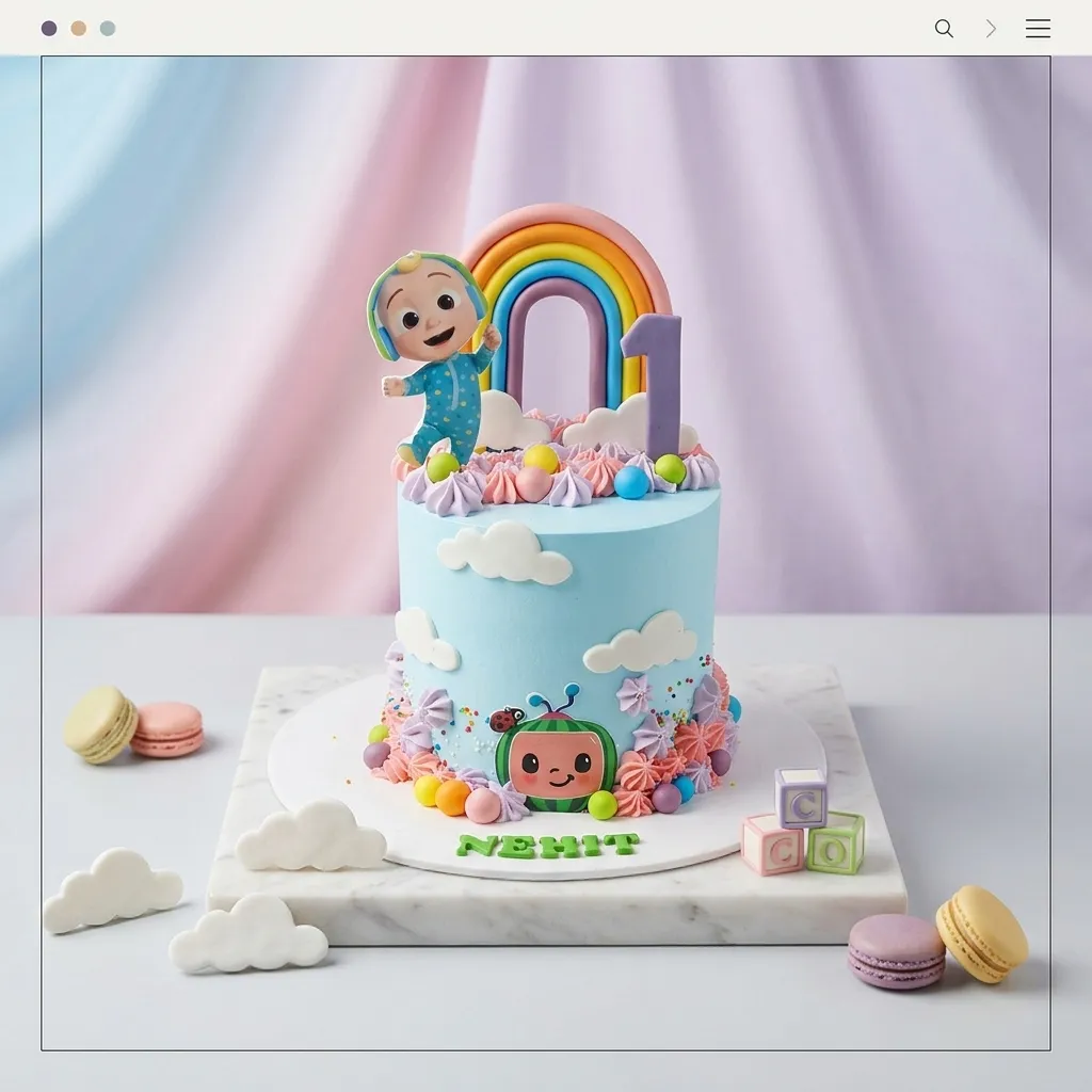 FLG253 Co-Co-Melan Kid's Cake - Image 1