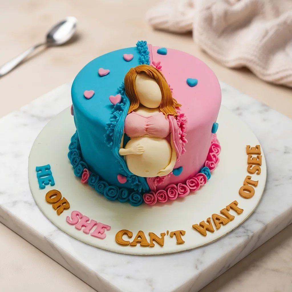 FLG256 MOM To Be Cake - Image 1