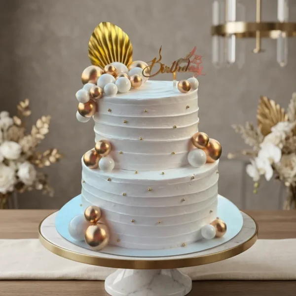 2-Tier Butterscoth Cake