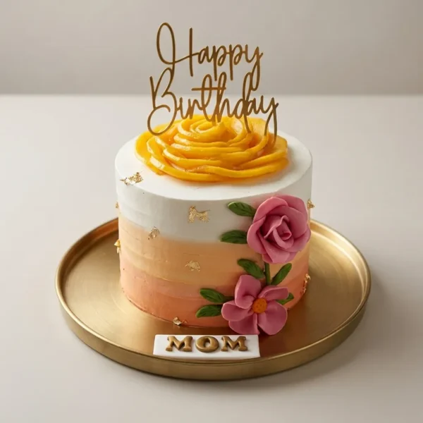 Designer Mango Cake