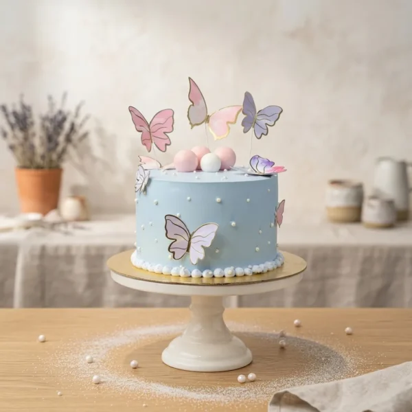 Butterfly Theme Cake