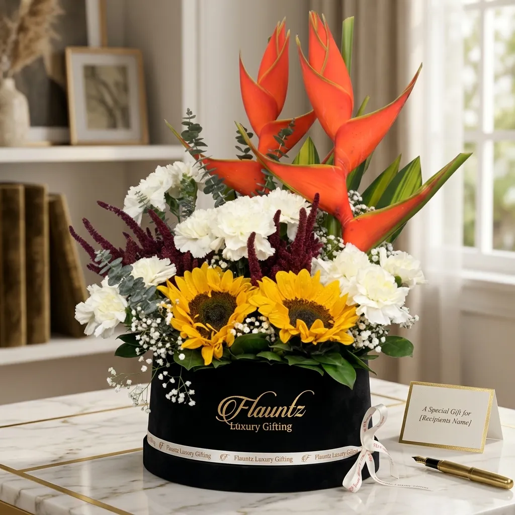 FLG28 Exotic Mix Flower Box - Image 1