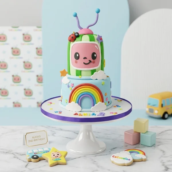 2-Tier Co-Co Melan Cake