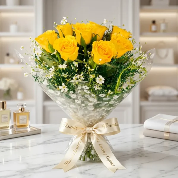 Yellow Rose Bunch