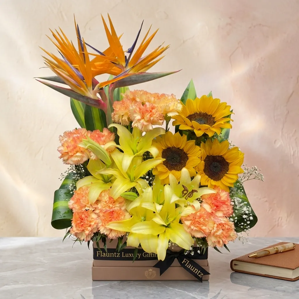 FLG33 Exotic Mix Flower Box - Image 1