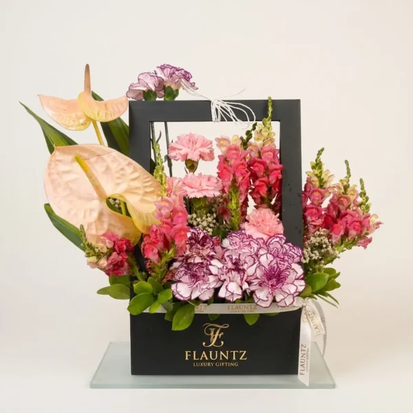 Exotic Mix Flower's in Handle Bag