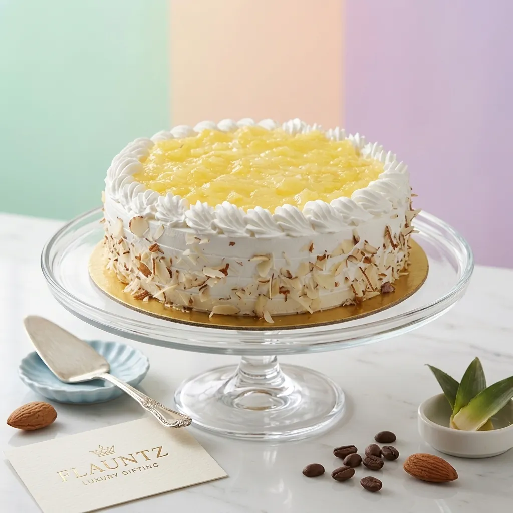 FLG35 Fresh Pineapple Cake - Image 1