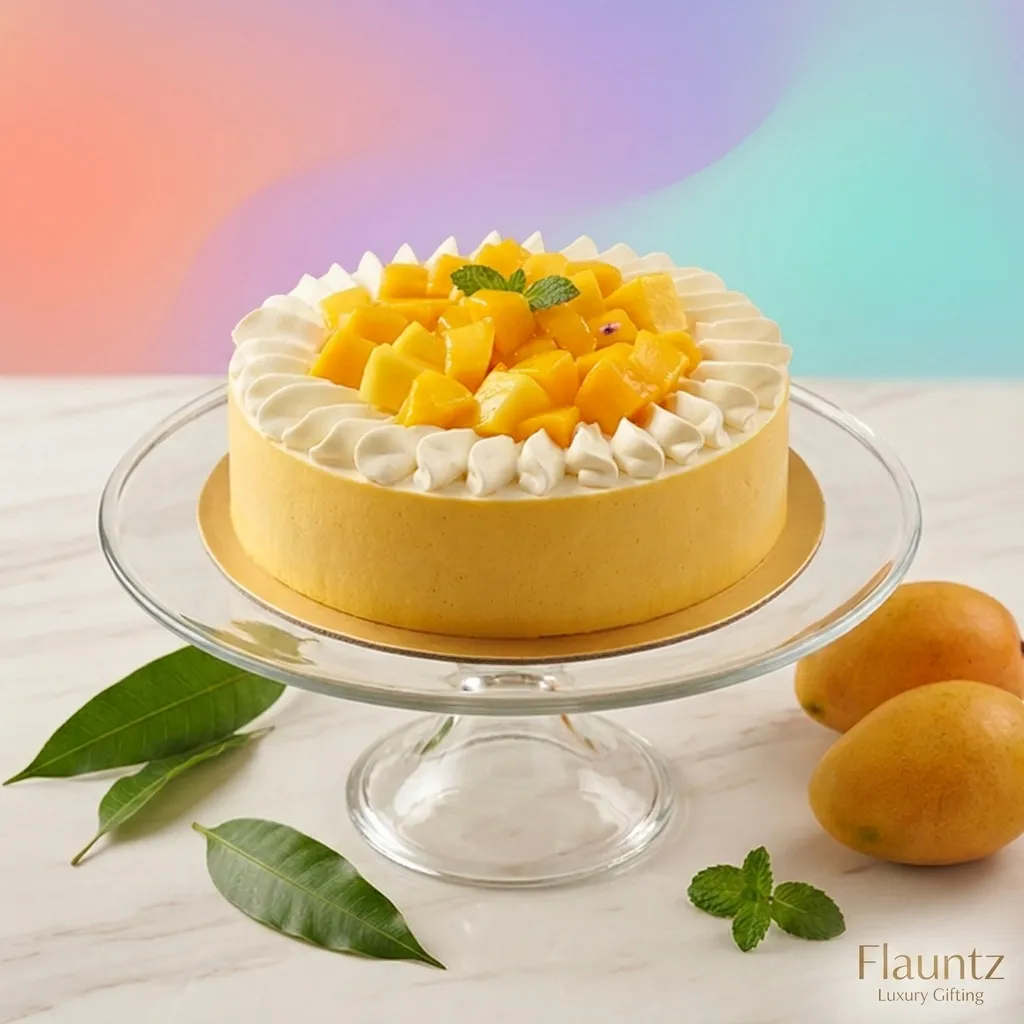 FLG39 Fresh Mango cake - Image 1
