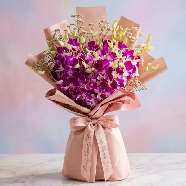 Pink -Purple Orchid's Bunch