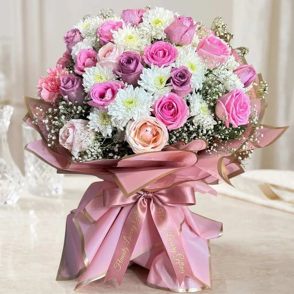 FLG93 Mix Rose Big Bunch - Image 1