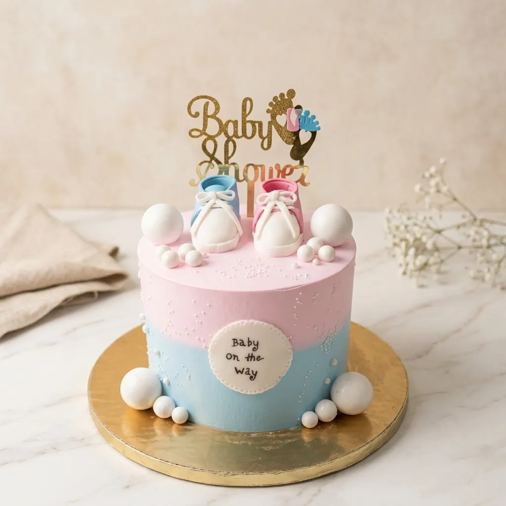 pr_14_Jul_2026_FLG146 Baby Shower Cake - Image 1