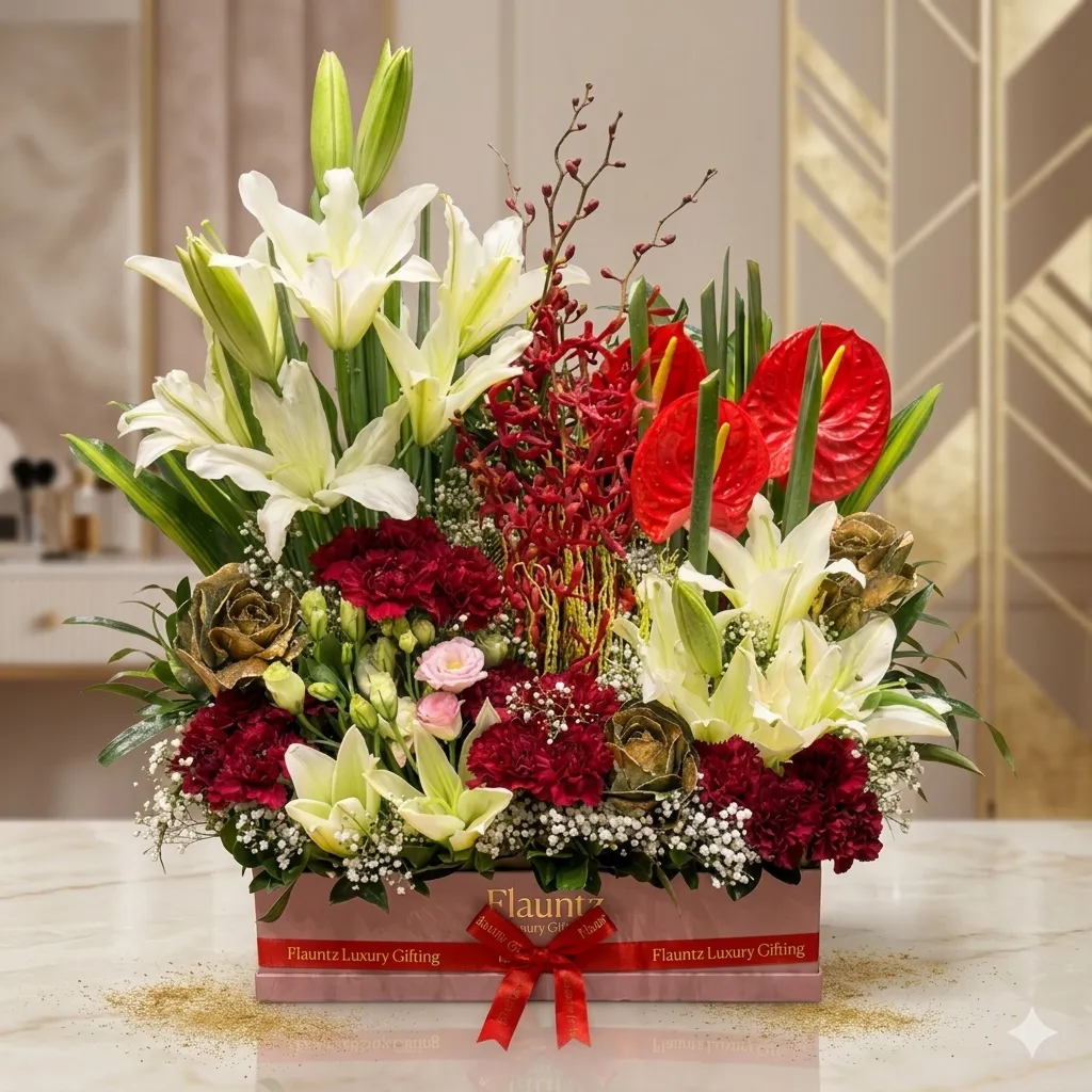 pr_14_Jul_2026_FLG156 Luxury Mix Flower in Box - Image 1