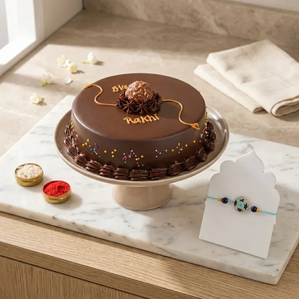 Rakhi Special Truffle Cake