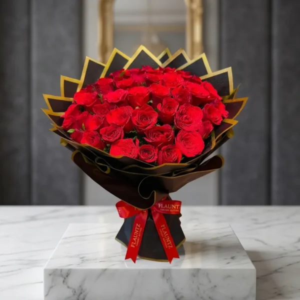 50 Red Rose Bunch