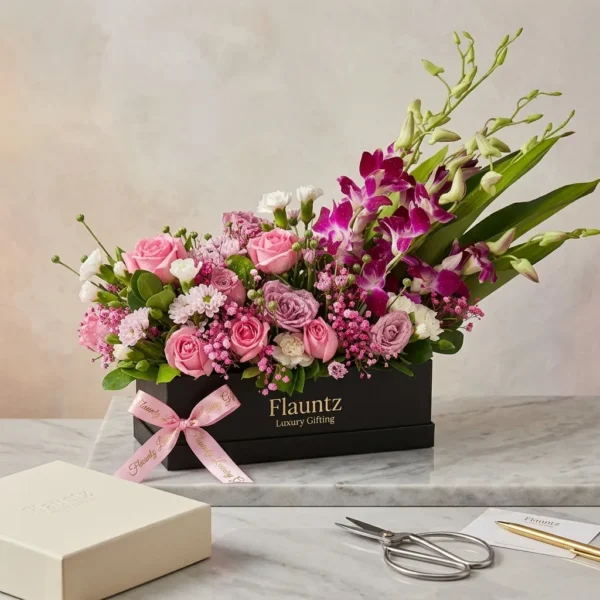 Roses & Orchid's Pink Theme Box