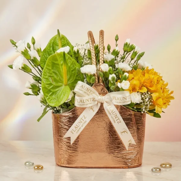 Bag of Anthurium & Spray Carnation