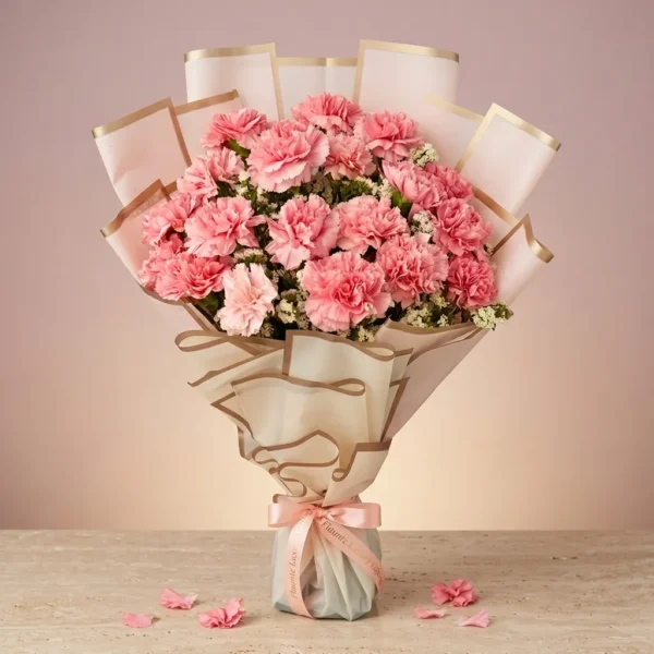 Pink Carnation Bunch