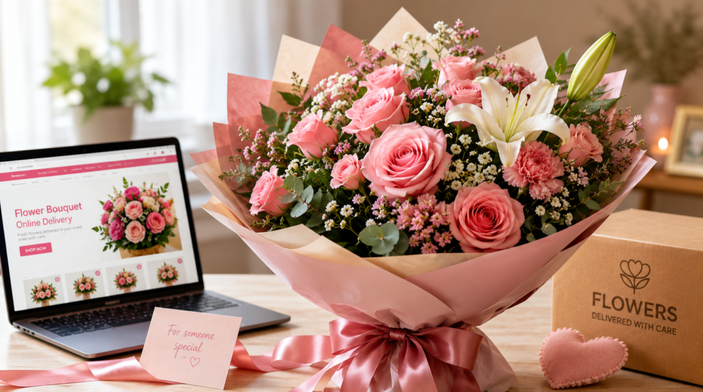 online flower bouquet delivery
