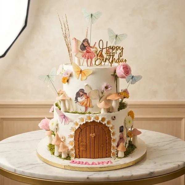 Enchanted Fairy Tale Birthday Cake