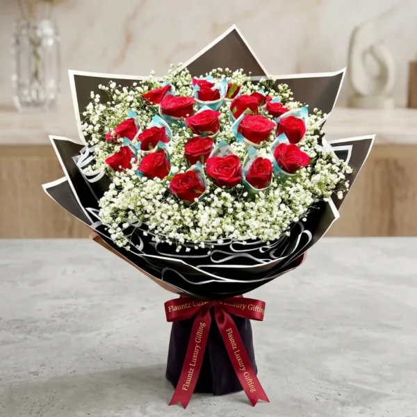 Red Rose Cash Bouquet