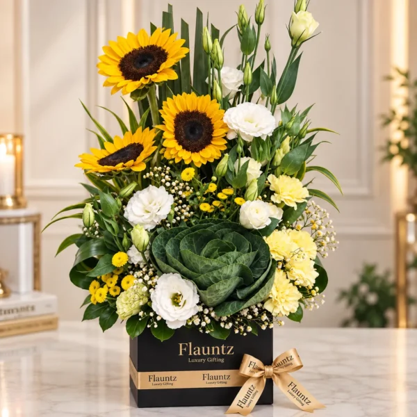 Sunshine Elegance Flower Box