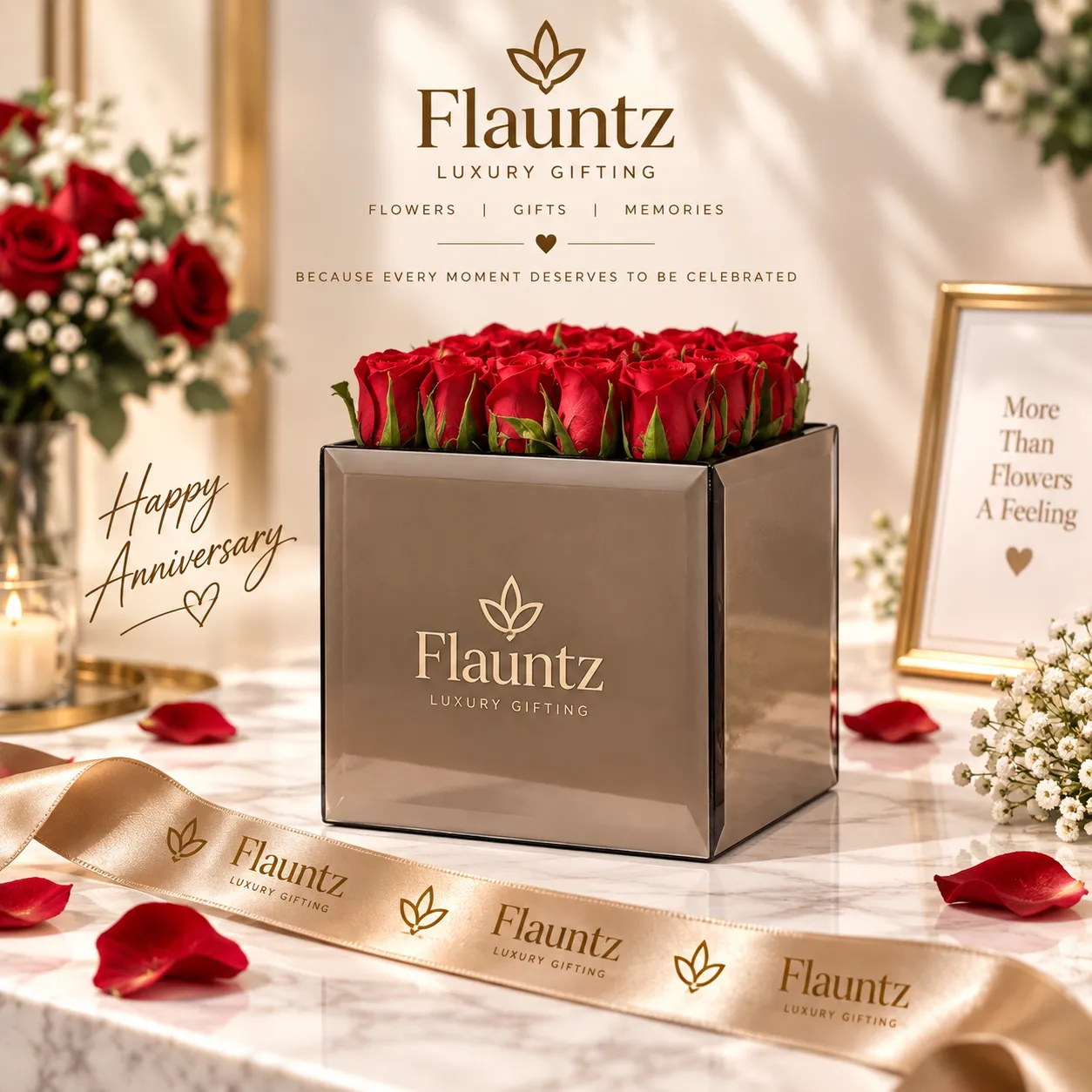 pr_21_Sep_2026_FLG429 Luxury Red Rose Glass Box - Image 1