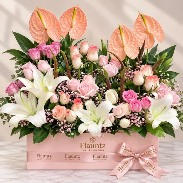 Mix Flower Luxury Flower Box