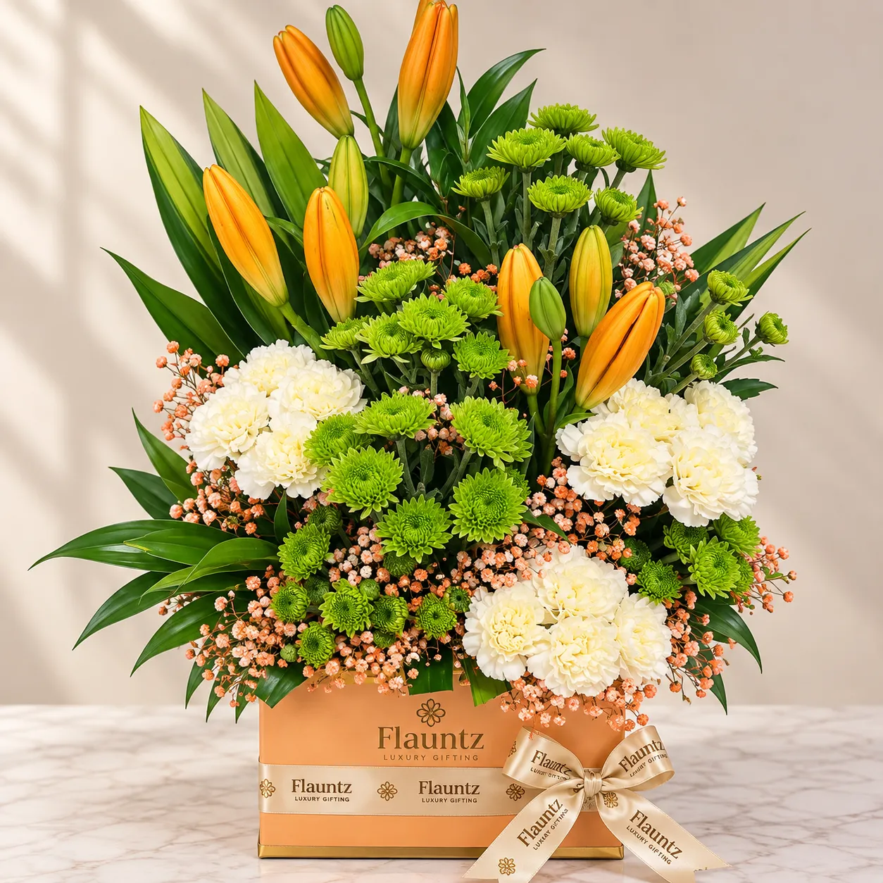 pr_28_Sep_2026_FLG442 Radiant Lille wd Mix Flower in Box - Image 1