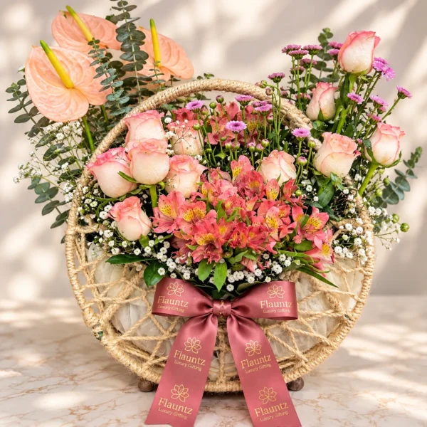 Emma Rose Moon Basket